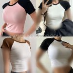 کراپ استارگرل آستین کوتاه - Image 2