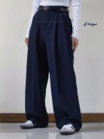 شلوار بگ پارچه ای مازراتی - Image 4