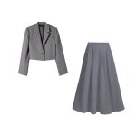 ست کراپ کت و دامن مازراتی - Image 3