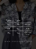 شومیز کرپ هانامی - Image 4