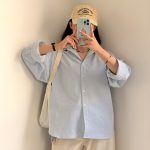 شومیز لینن مارشمالو